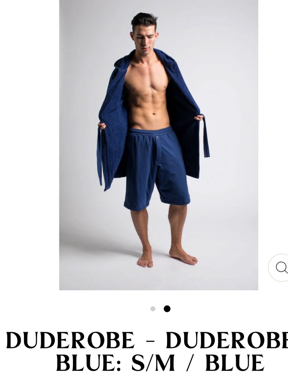 Men's Blue robe